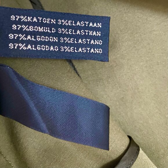 Ralph Lauren Blue Label Utility Jacket Military Blazer Army Green Womens Size 6 - Picture 11 of 12